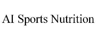 AI SPORTS NUTRITION