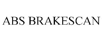 ABS BRAKESCAN