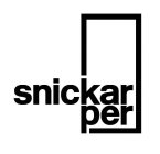 SNICKAR PER