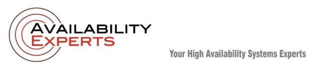 AVAILABILITY EXPERTS YOUR HIGH AVAILABILITY SYSTEMS EXPERTS