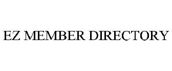 EZ MEMBER DIRECTORY
