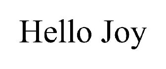 HELLO JOY