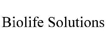 BIOLIFE SOLUTIONS