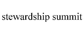 STEWARDSHIP SUMMIT