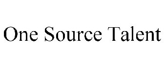ONE SOURCE TALENT