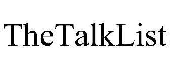 THETALKLIST
