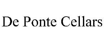 DE PONTE CELLARS