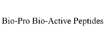 BIO-PRO BIO-ACTIVE PEPTIDES