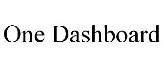 ONE DASHBOARD