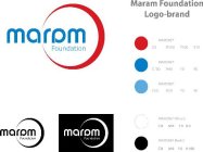 MARAM FOUNDATION MARAM FOUNDATION LOGO-BRAND MARAM FOUNDATION MARAM FOUNDATION PANTONE CO M100 Y100 K10 PANTONE C100 M40 YD KO PANTONE C100 M20 YO KO PANTONE WHITE C C0 MD YO KO PANTONE BLACK C CO MD 