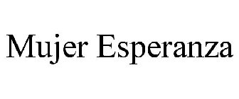 MUJER ESPERANZA