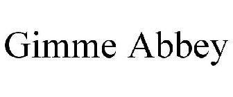 GIMME ABBEY
