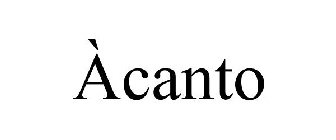 ÀCANTO