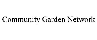 COMMUNITY GARDEN NETWORK
