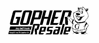 GOPHER RESALE BUY SELL TRADE NEED IT WE'LL GOPHER IT! G