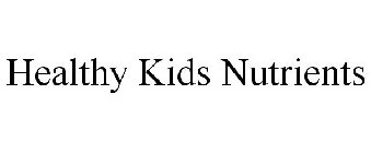 HEALTHY KIDS NUTRIENTS