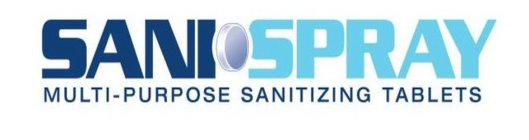 SANI SPRAY MULTI-PURPOSE SANITIZING TABLETS