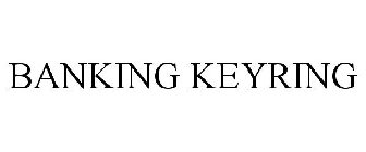 BANKING KEYRING