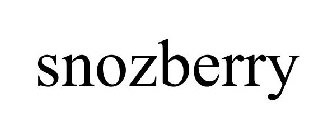 SNOZBERRY