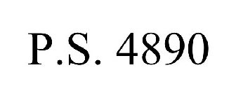 P.S. 4890