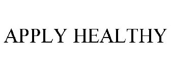 APPLY HEALTHY