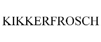 KIKKERFROSCH