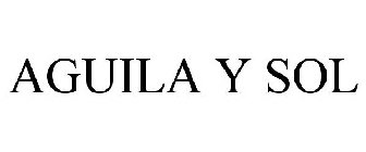 AGUILA Y SOL