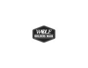 WOLF BUILDERS MARK