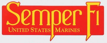 SEMPER FI UNITED STATES MARINES