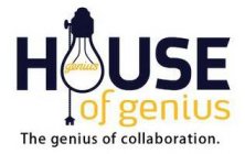 HOUSE OF GENIUS THE GENIUS OF COLLABORATION.