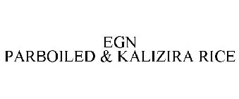 EGN PARBOILED & KALIZIRA RICE