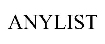 ANYLIST