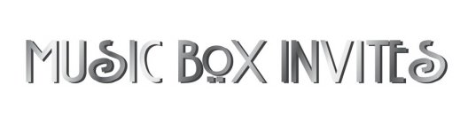 MUSIC BOX INVITES