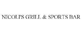 NICOLI'S GRILL & SPORTS BAR