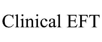 CLINICAL EFT