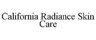 CALIFORNIA RADIANCE SKIN CARE