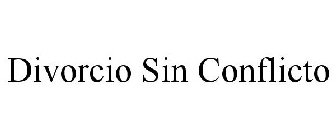 DIVORCIO SIN CONFLICTO