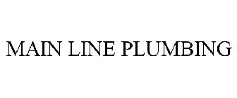 MAIN LINE PLUMBING