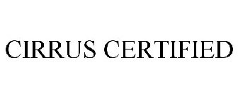 CIRRUS CERTIFIED