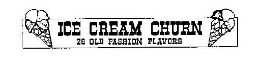 ICE CREAM CHURN 28 OLD FASHION FLAVORS