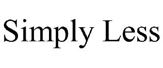 SIMPLY LESS
