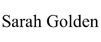 SARAH GOLDEN
