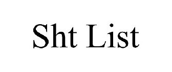 SHT LIST