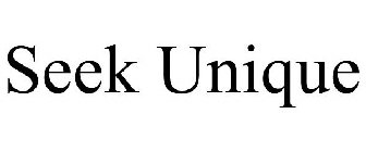 SEEK UNIQUE