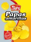 MY CHIPS PAPAS AMARILLAS NUTRITIVAS SIN COLORANTES PAPAS NATIVAS AMARILLAS