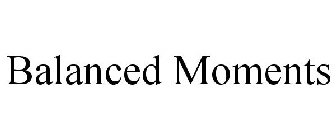 BALANCED MOMENTS
