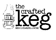 THE CRAFTED KEG BEER GROWLERS & MORE