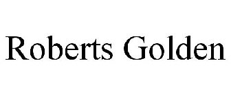 ROBERTS GOLDEN