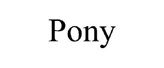 PONY