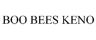 BOO BEES KENO